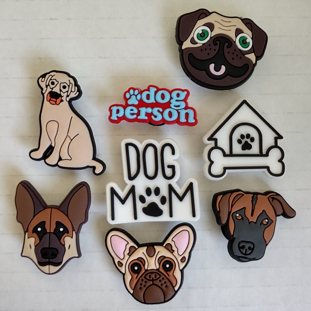 Dog croc charms